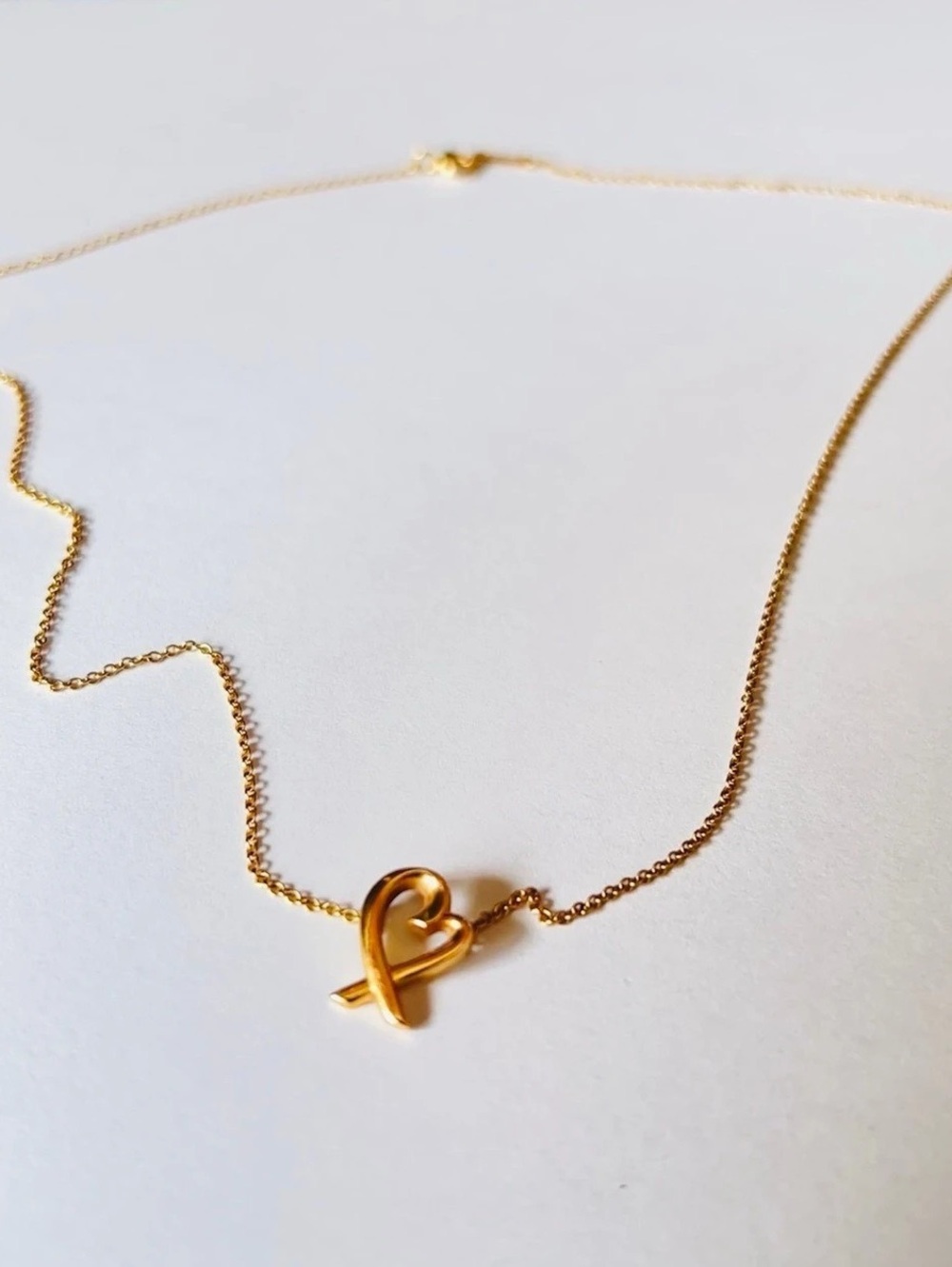 Tiffany & Co. Paloma Picasso Loving Heart Small Pendant. Heart Pendant Necklace
